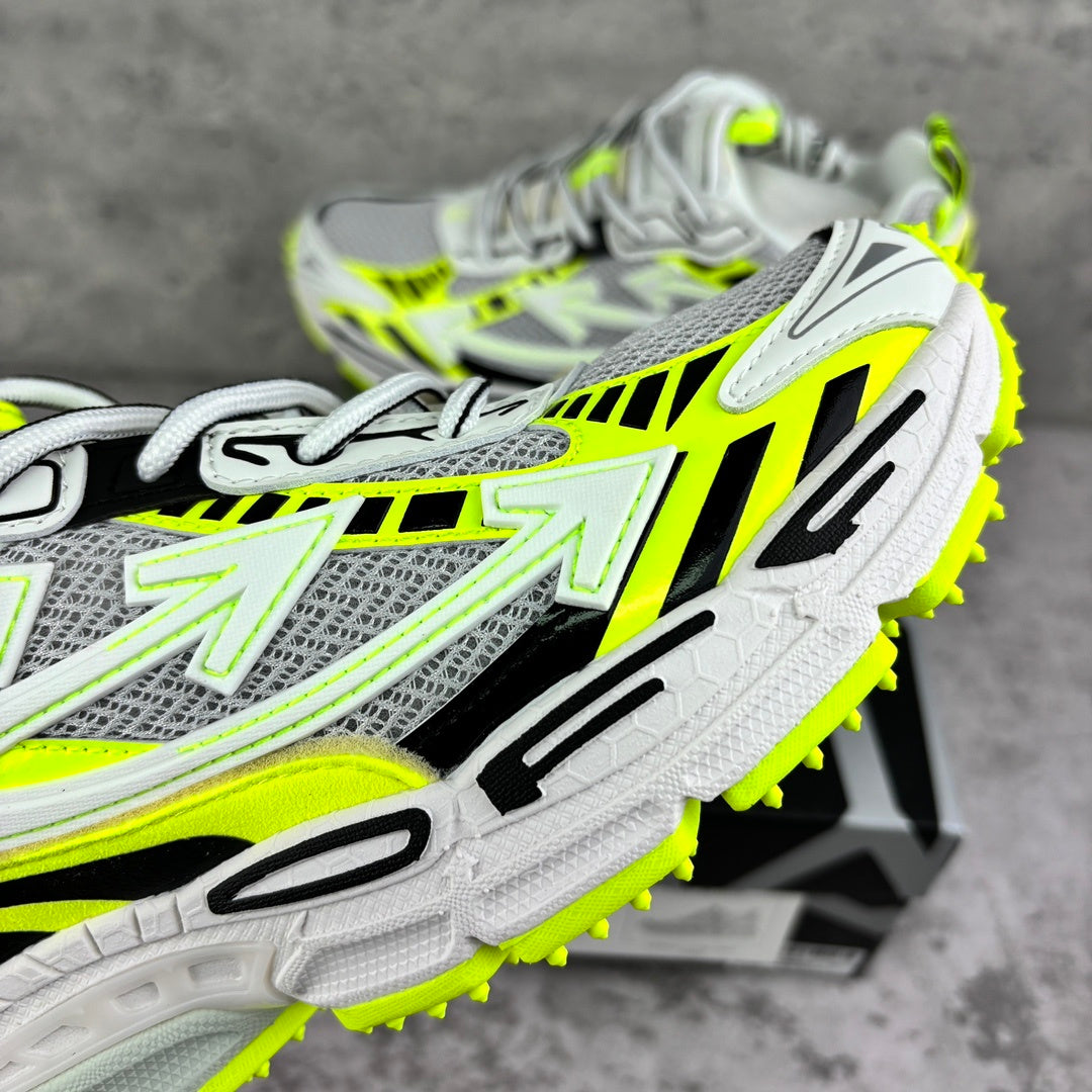 Off-White Be Right Back Fluo White Black