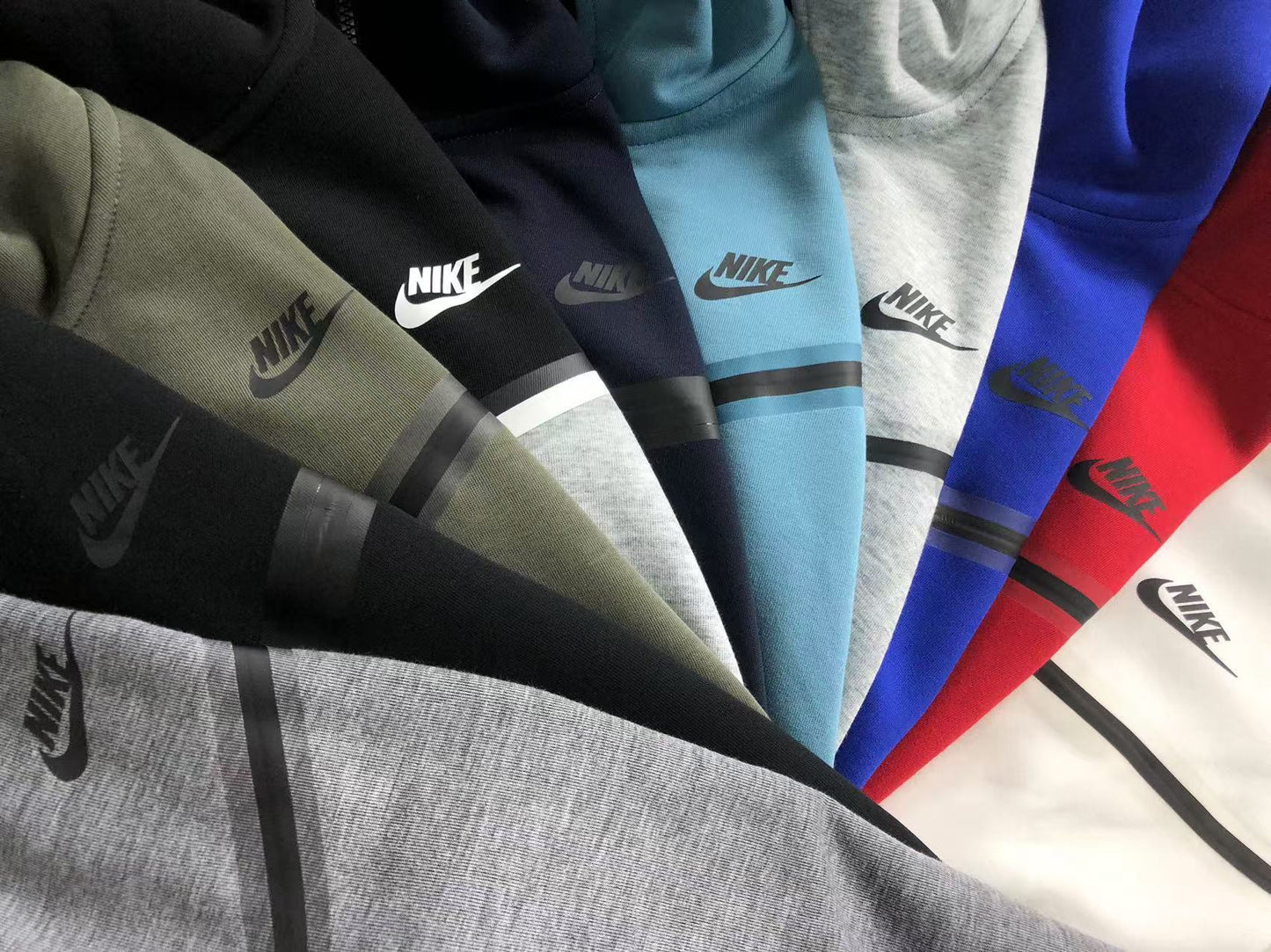 Nike Tech Fleece 2024 Zip Hoodie Khaki