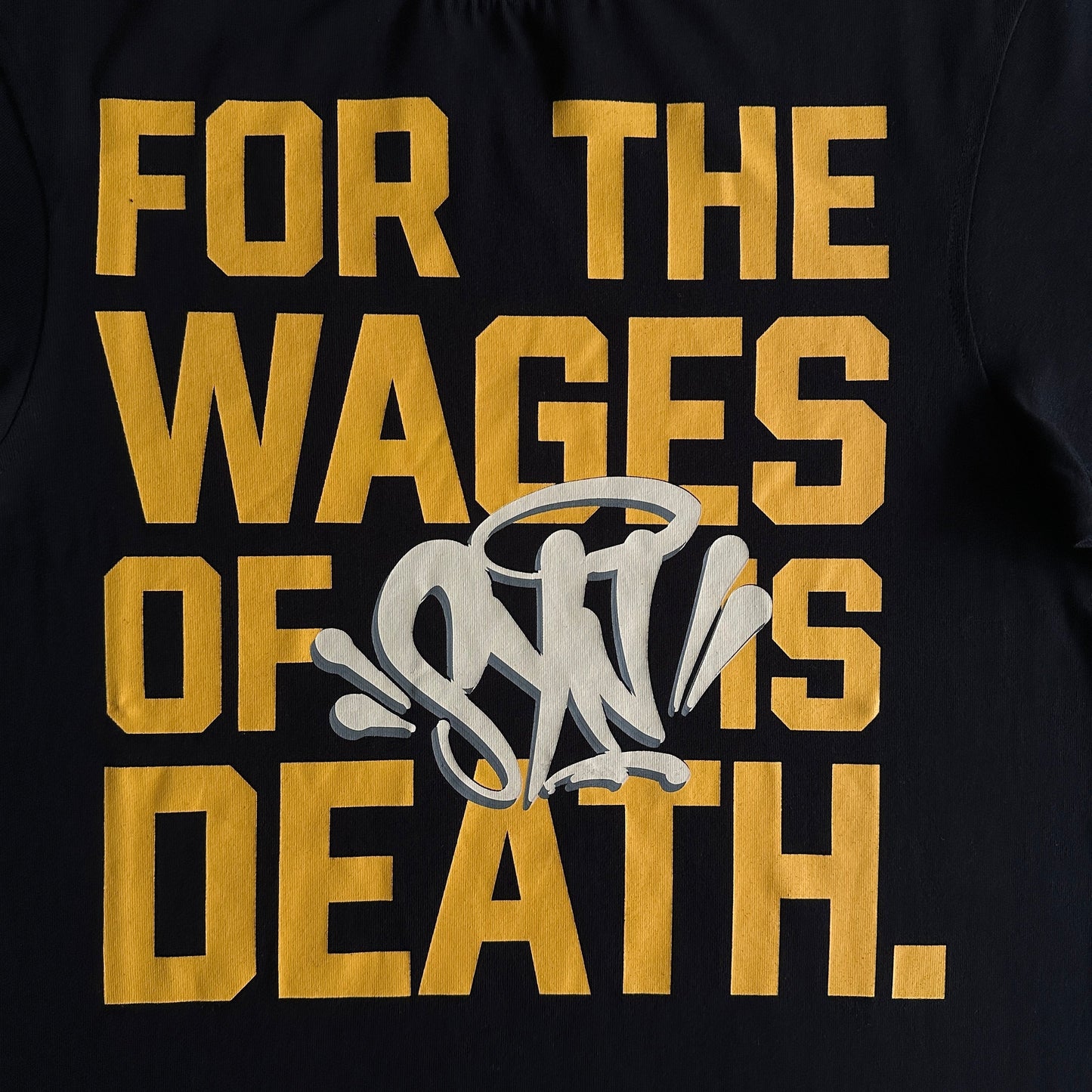 Syna World Wages Tee Black