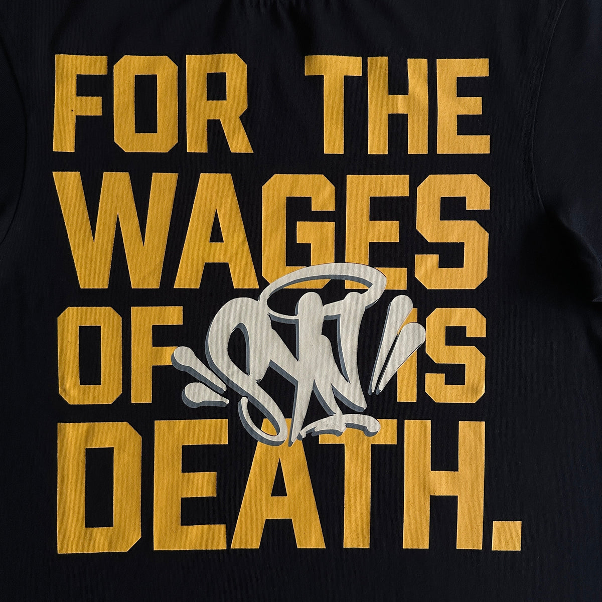 Syna World Wages Tee Black