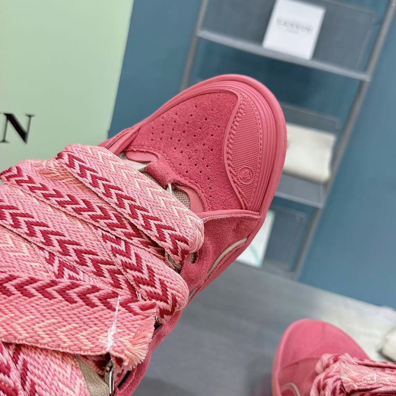 Lanvin Curb Dusty Rose