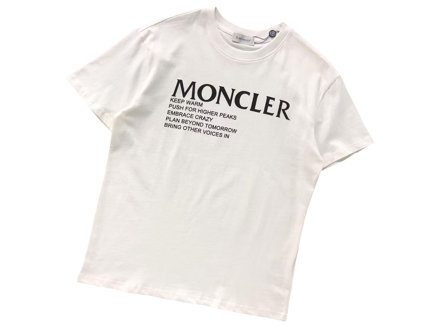 Moncler Citation Tee White