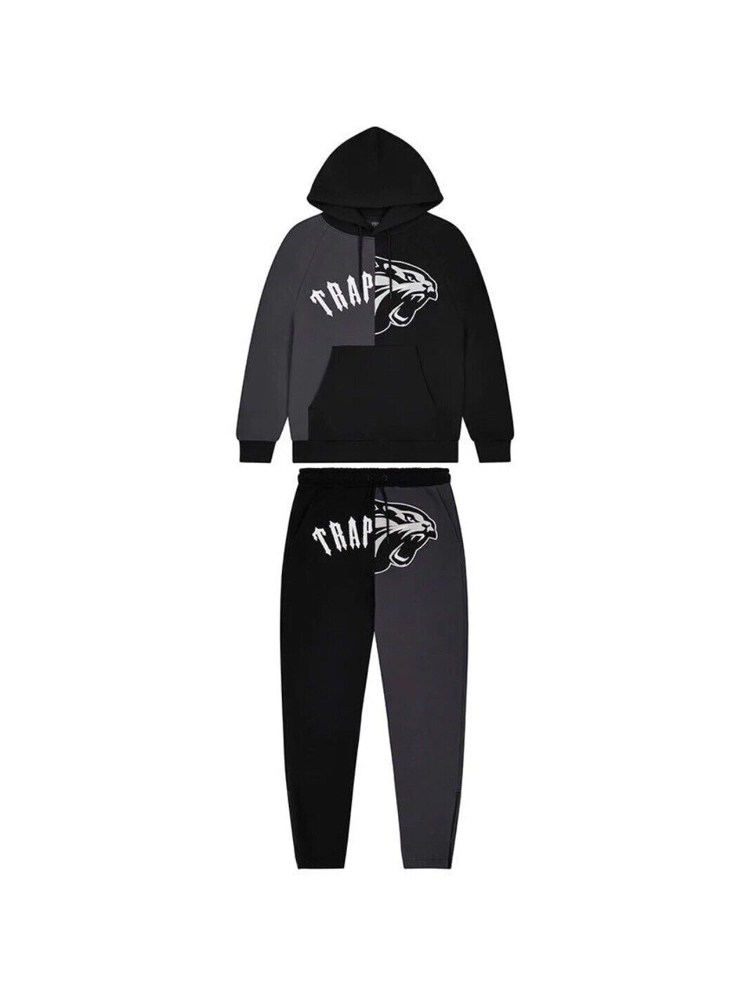 Trapstar Shooters Arch Hoodie Tracksuit Black