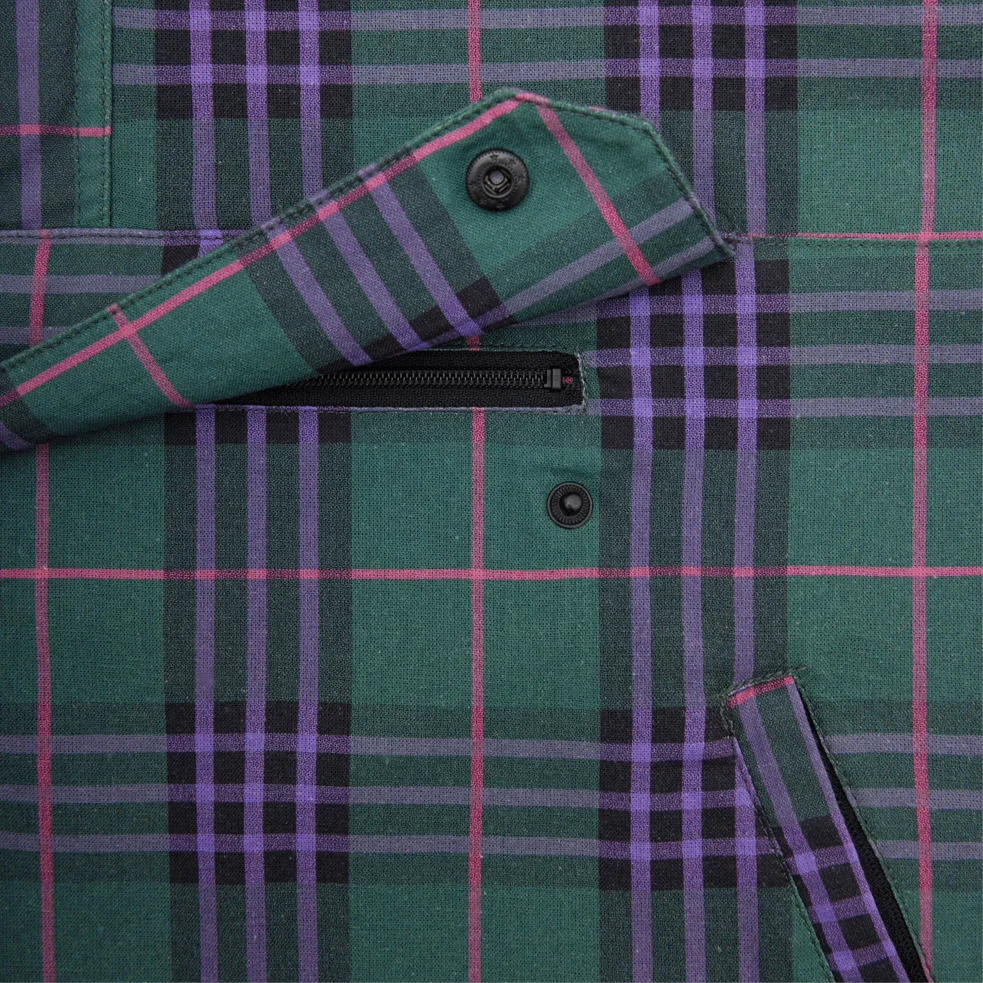 MERTRA Tartan Jacket Green