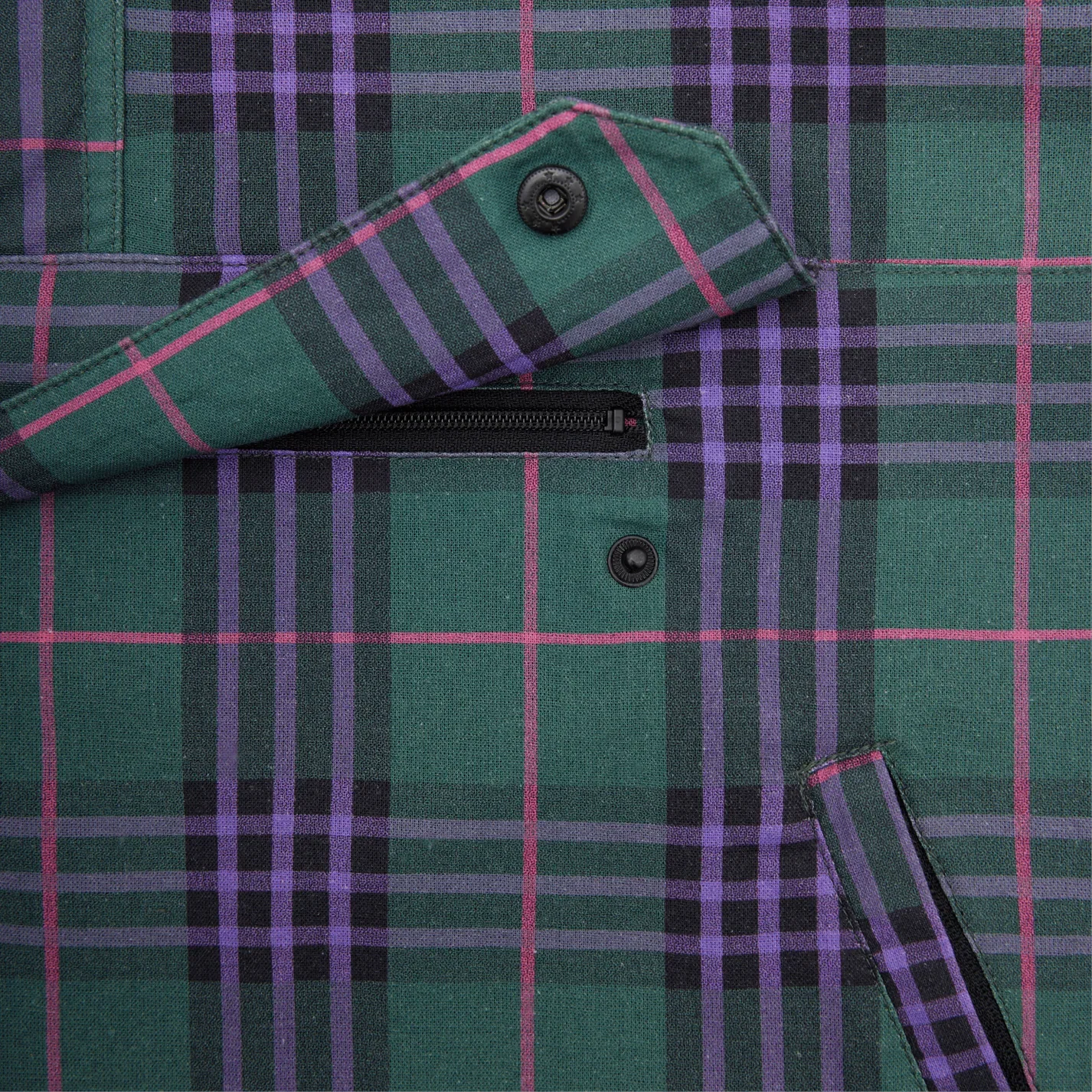 MERTRA Tartan Jacket - (GREEN)