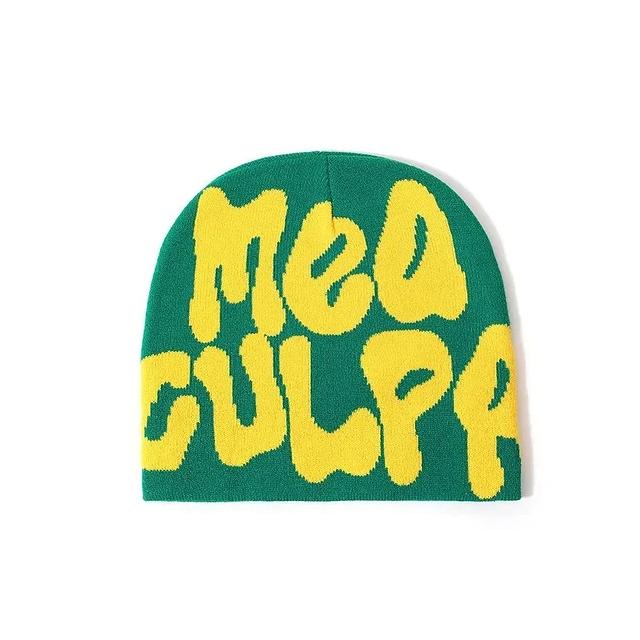Mea Culpa Beanie Green/Yellow