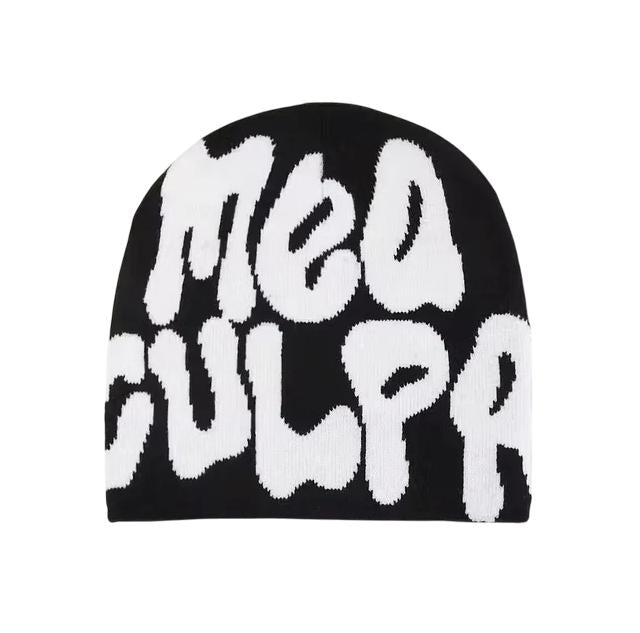 Mea Culpa Beanie Black/White