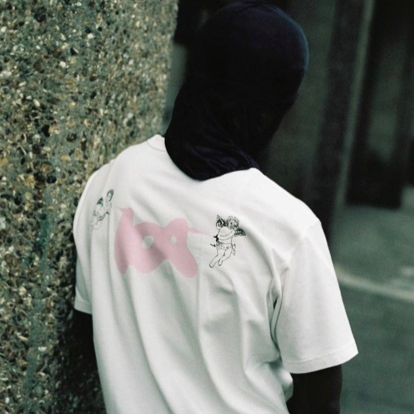 IDA Love Tee White/Pink