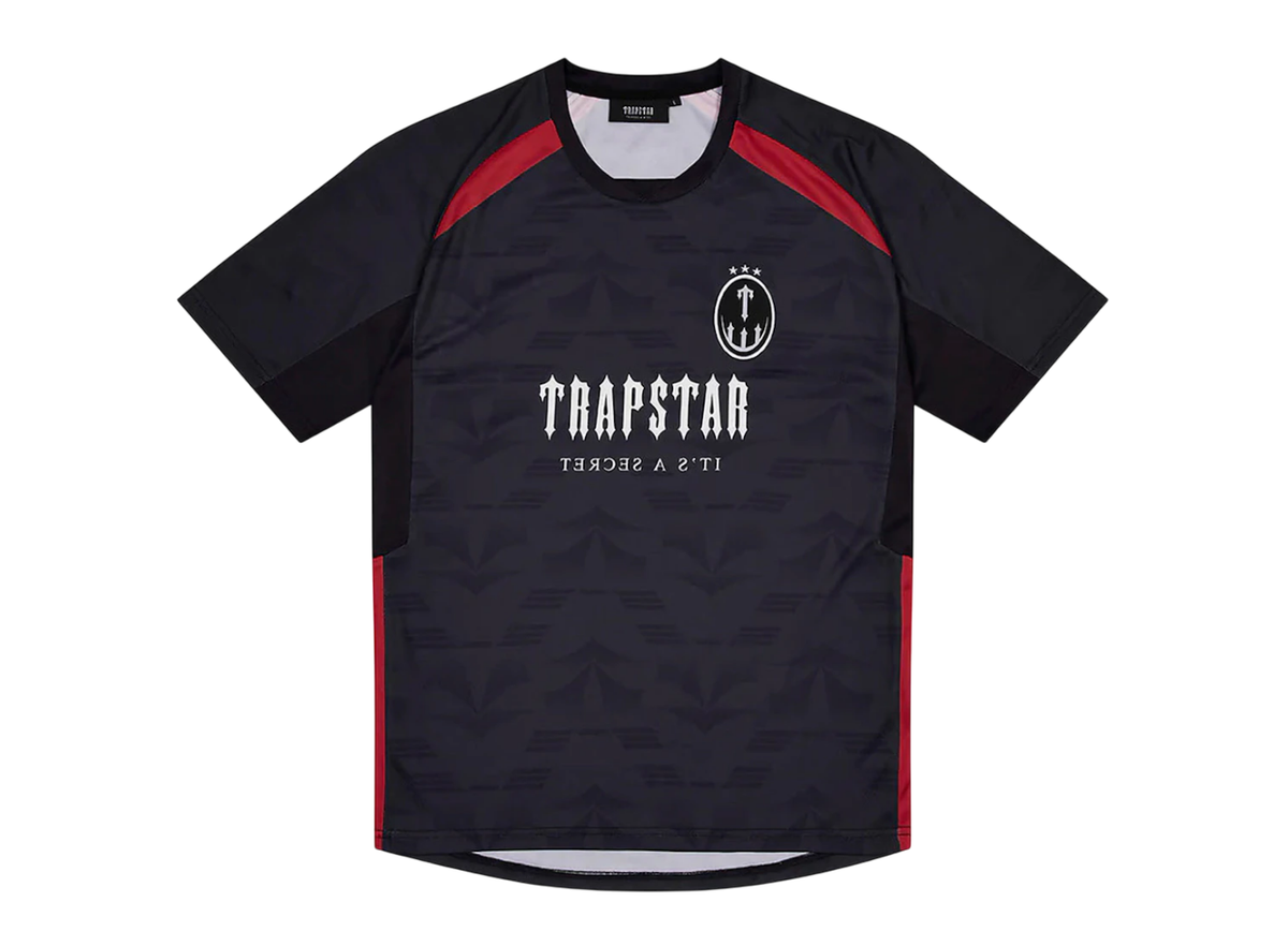 Trapstar Monogram Jersey Black/Red
