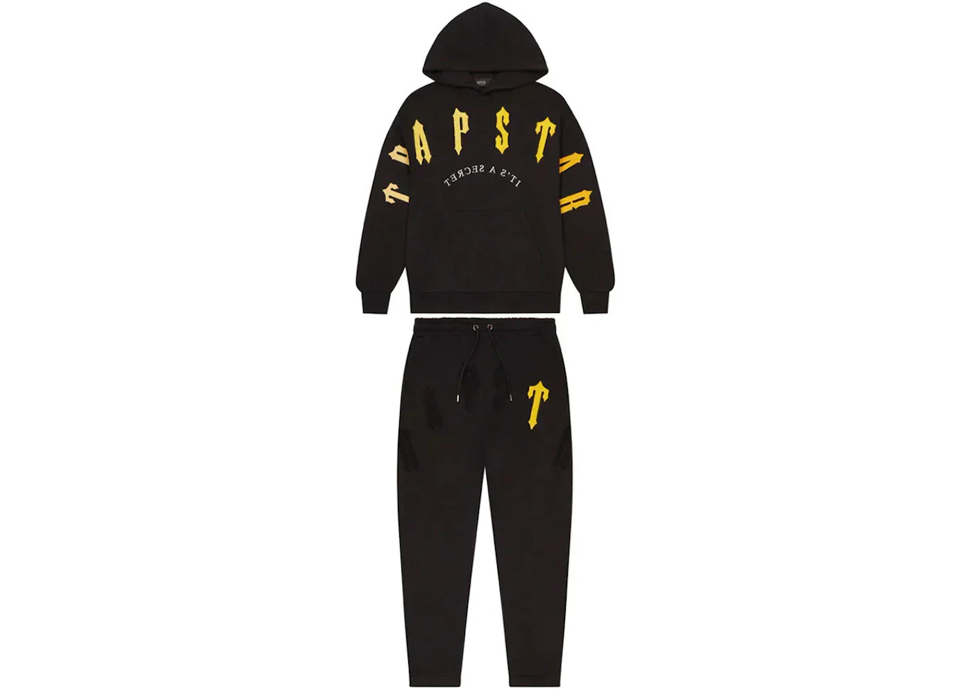 Trapstar Irongate Arch 2.0 Tracksuit Black/Yellow