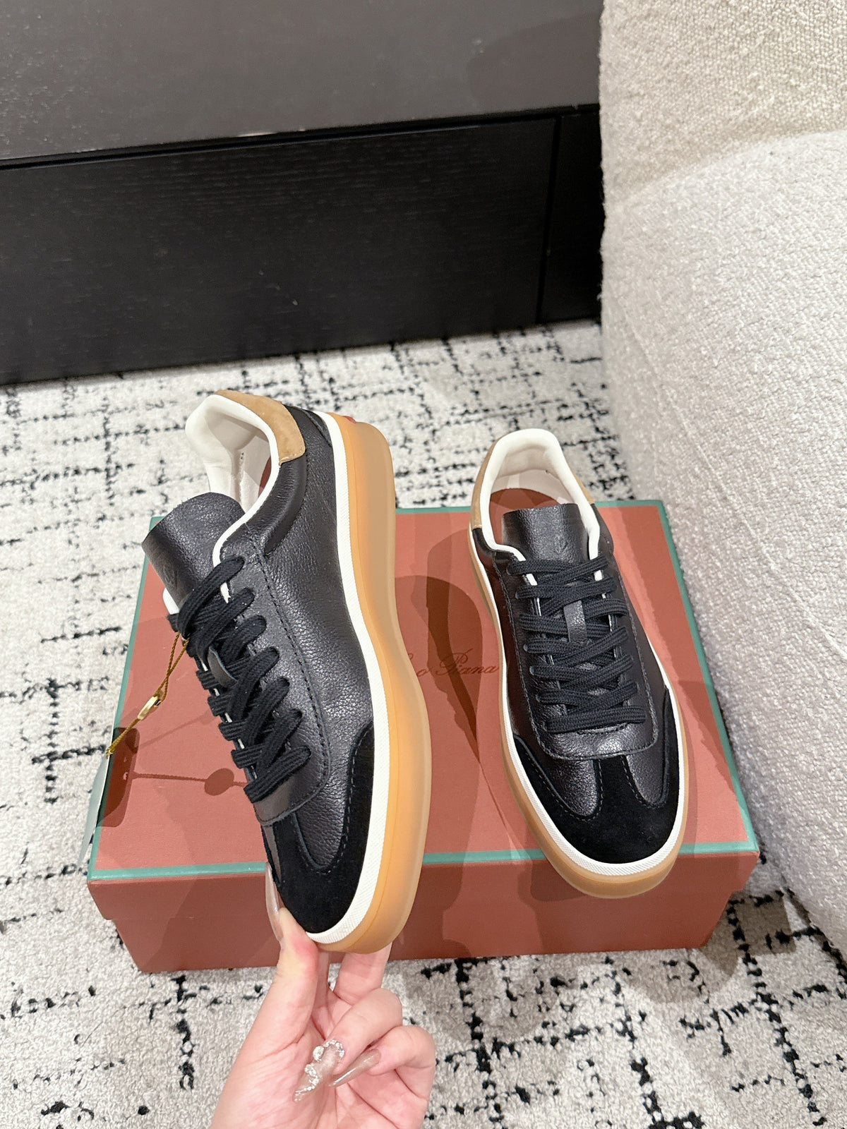 Loro Piana Tennis Walk Black