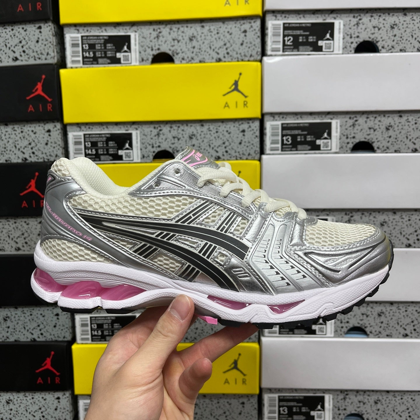Asics Gel-Kayano 14 Cream Sweet Pink