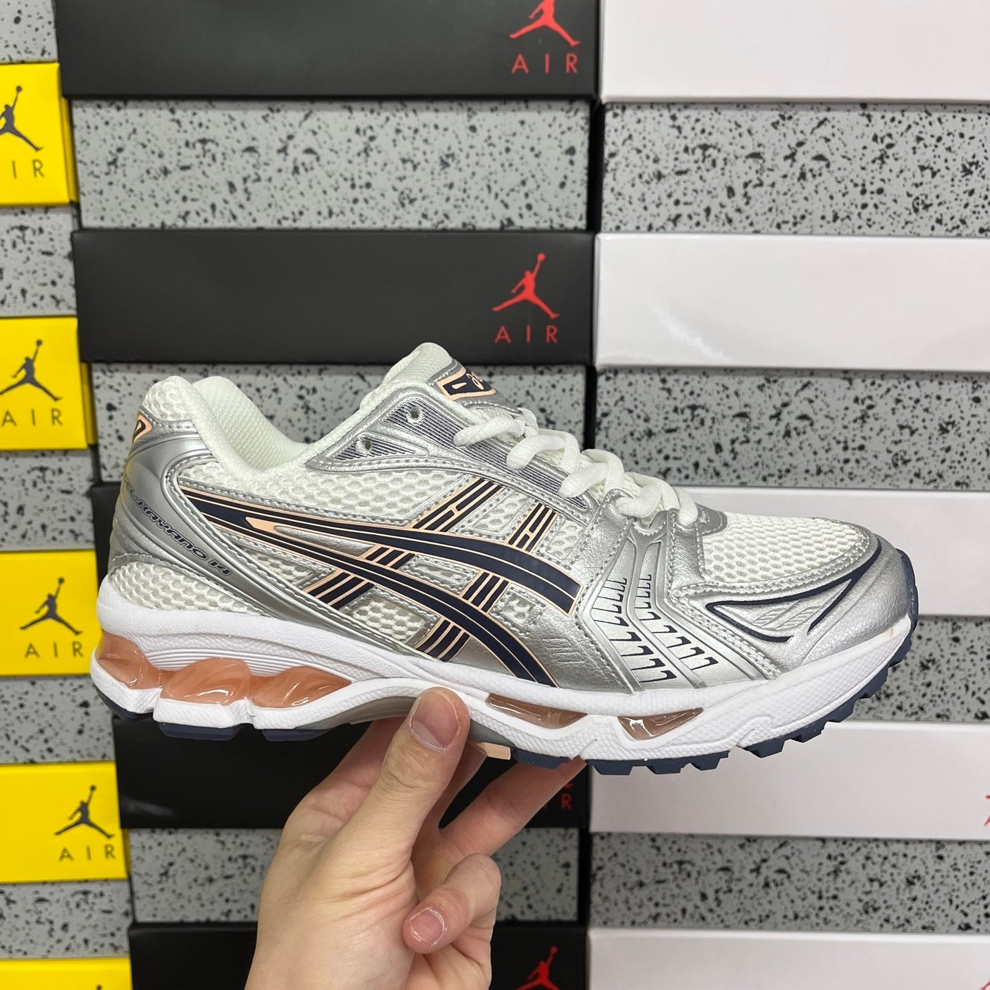 Asics Gel-Kayano 14 White Thunder Blue