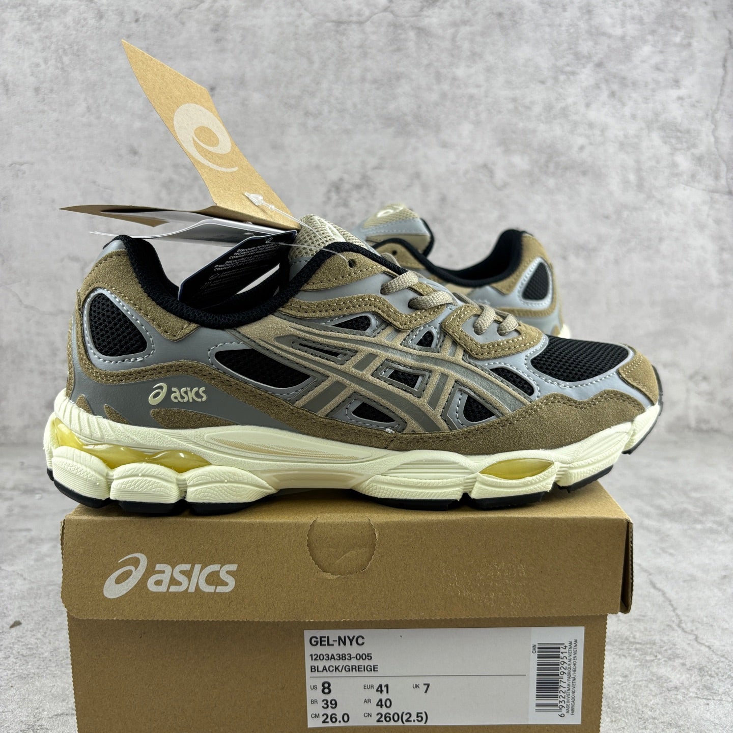 ASICS Gel-NYC Black Greige