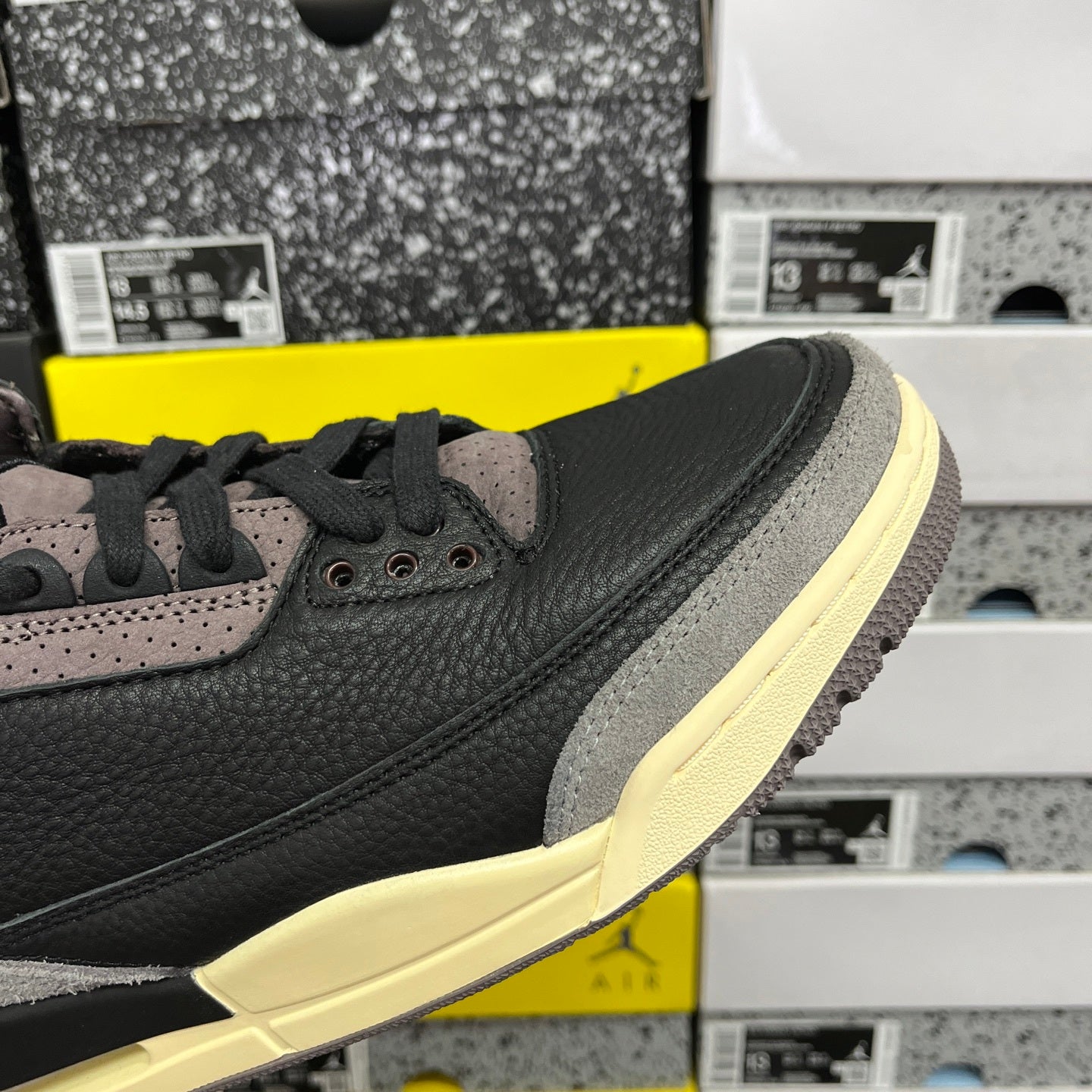 Jordan 3 Retro x A Ma Maniere W.Y.W.S. Black Flat Pewter