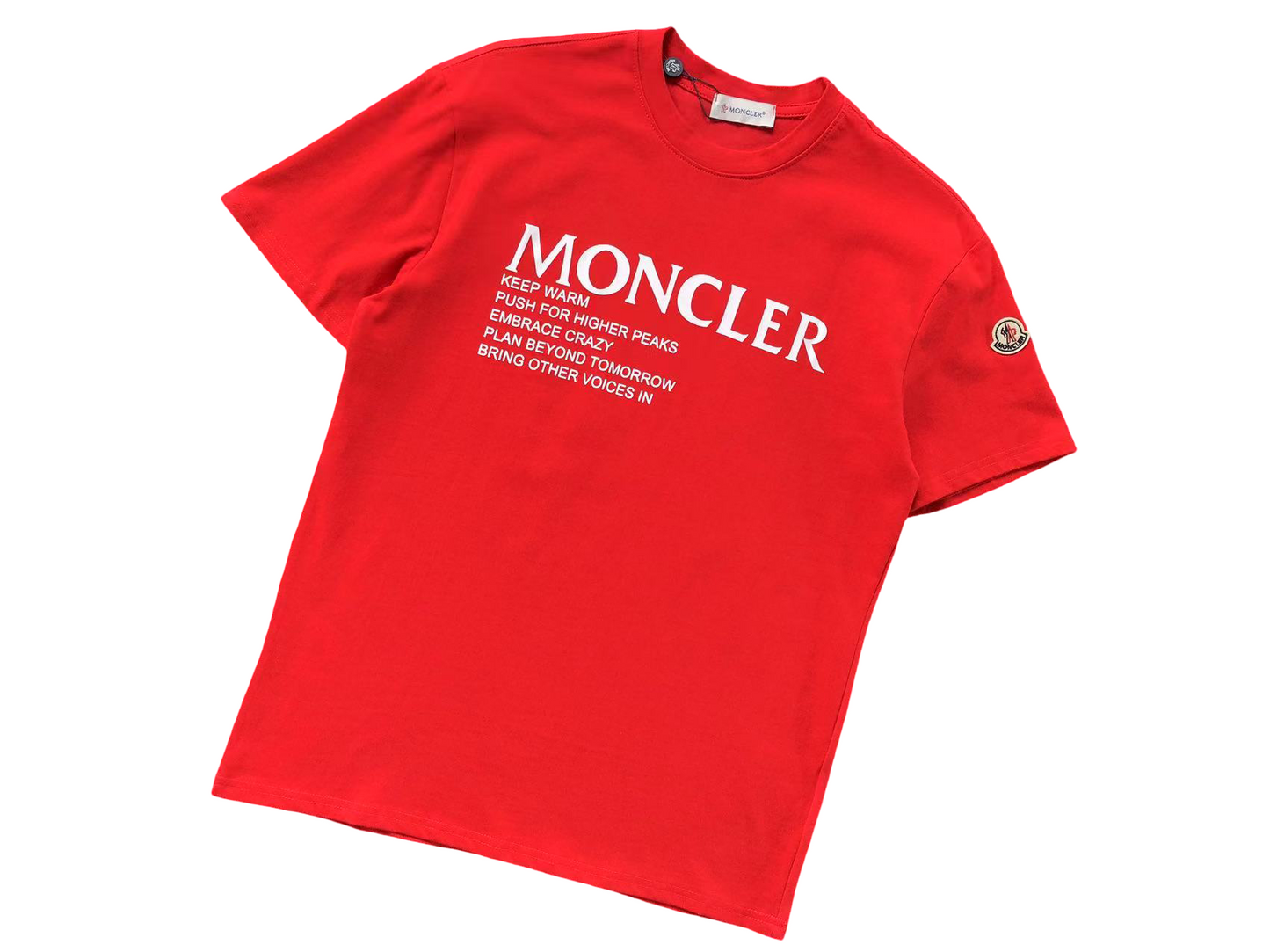 Moncler Citation Tee Red