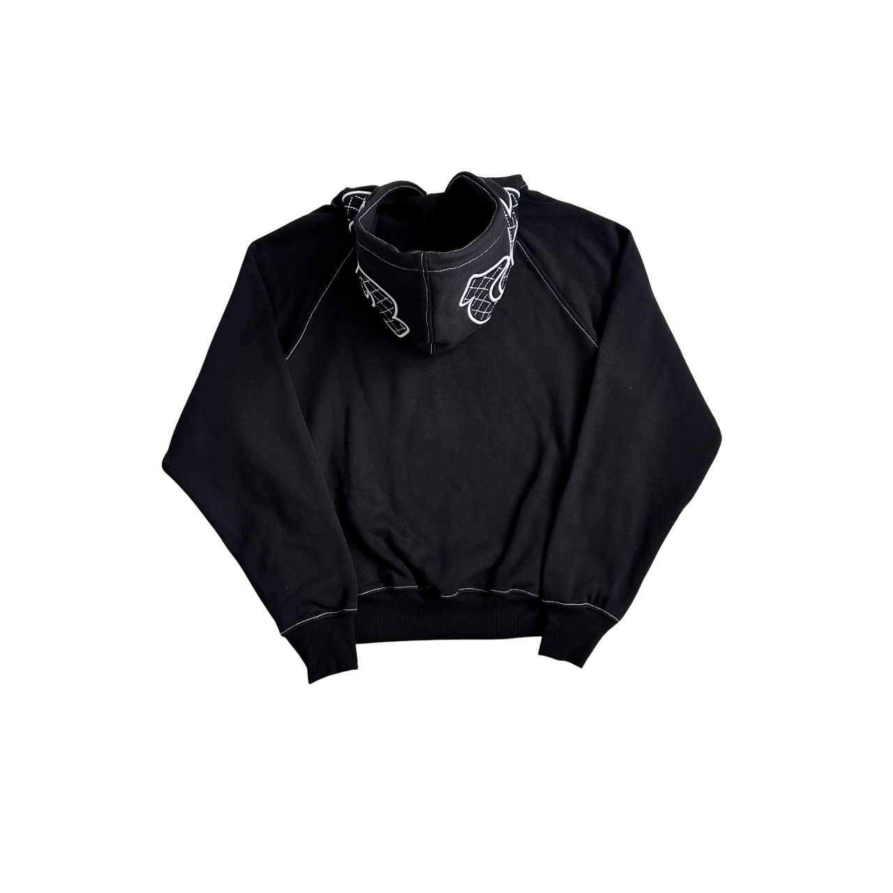 6PM Horseshoe Hoodie Black