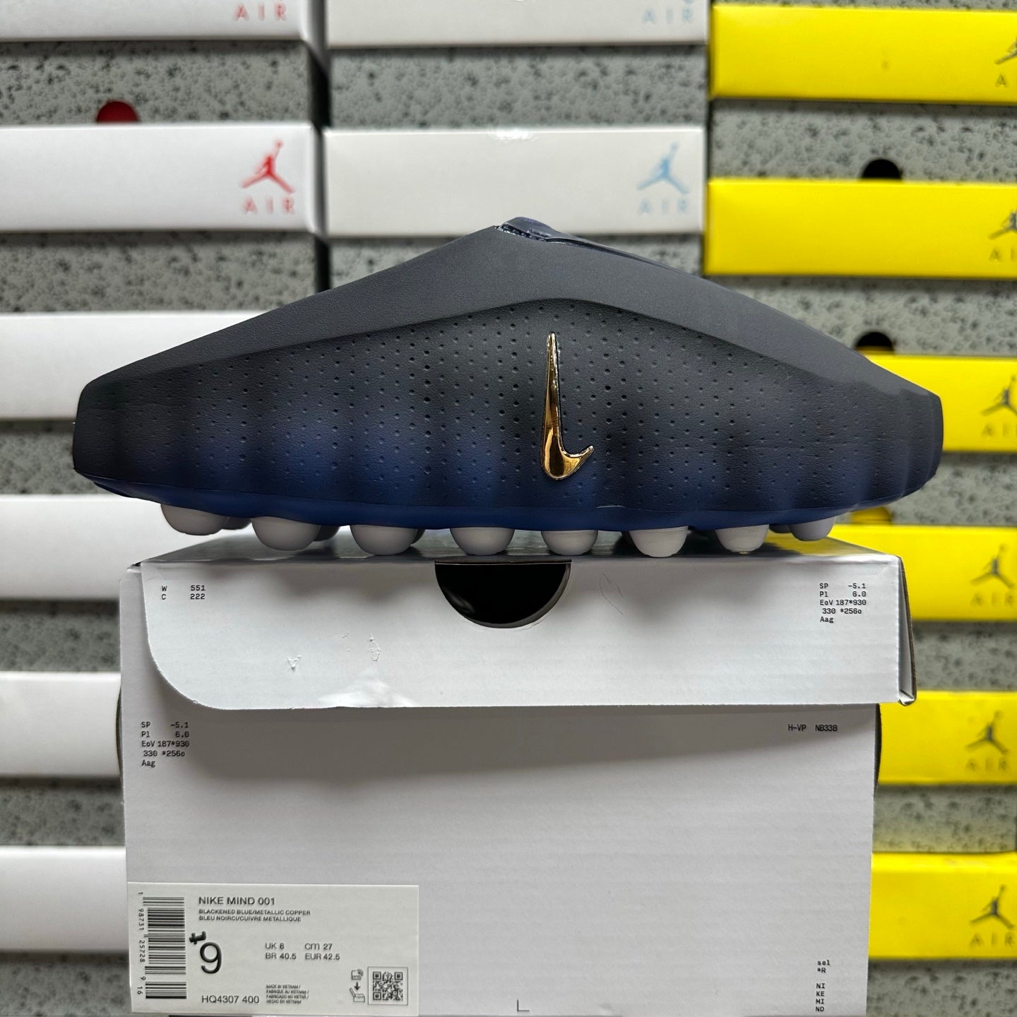 Nike Mind 001 Slide Blackened Blue Game Royal