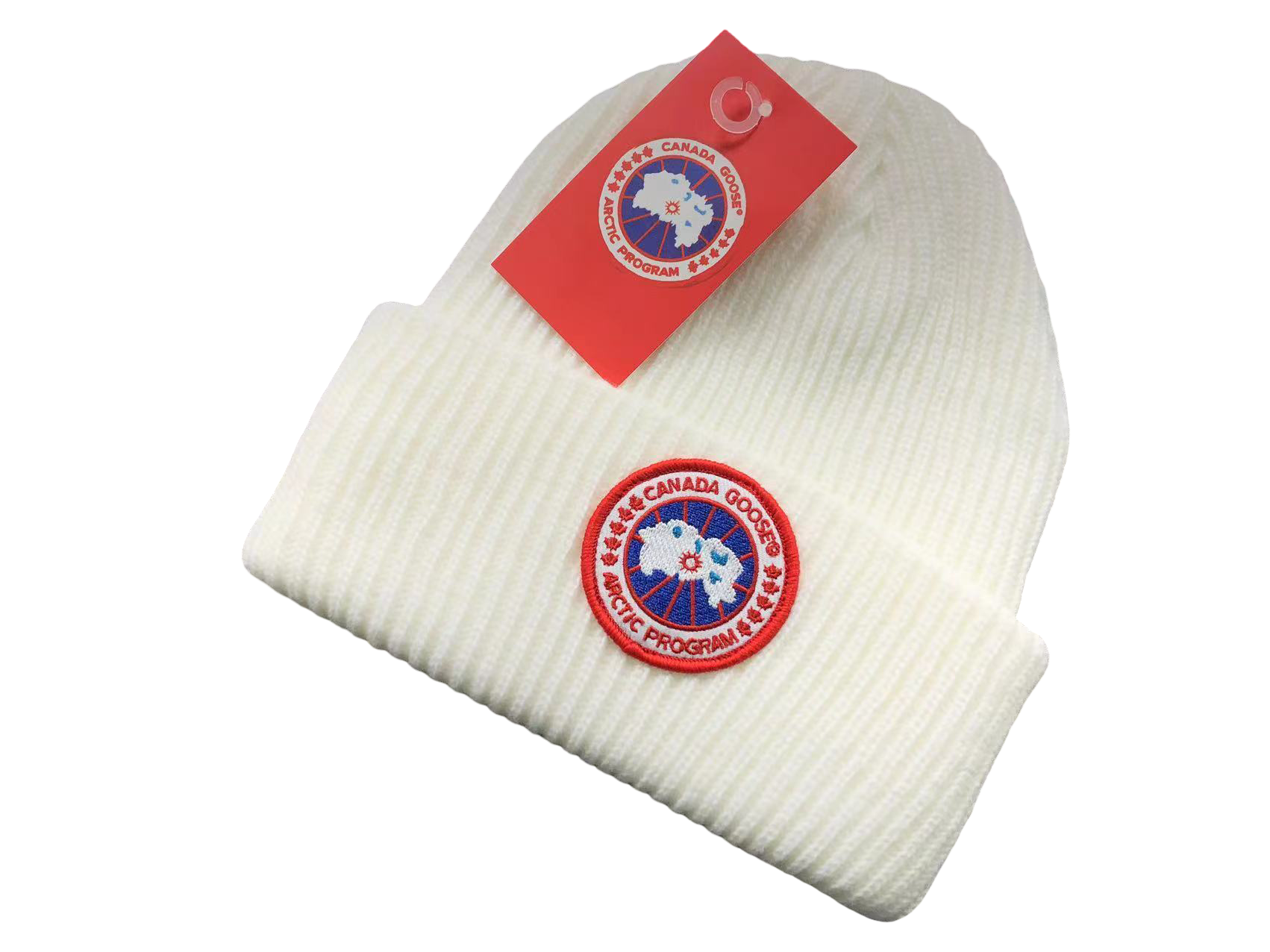 Canada Goose Beanie White