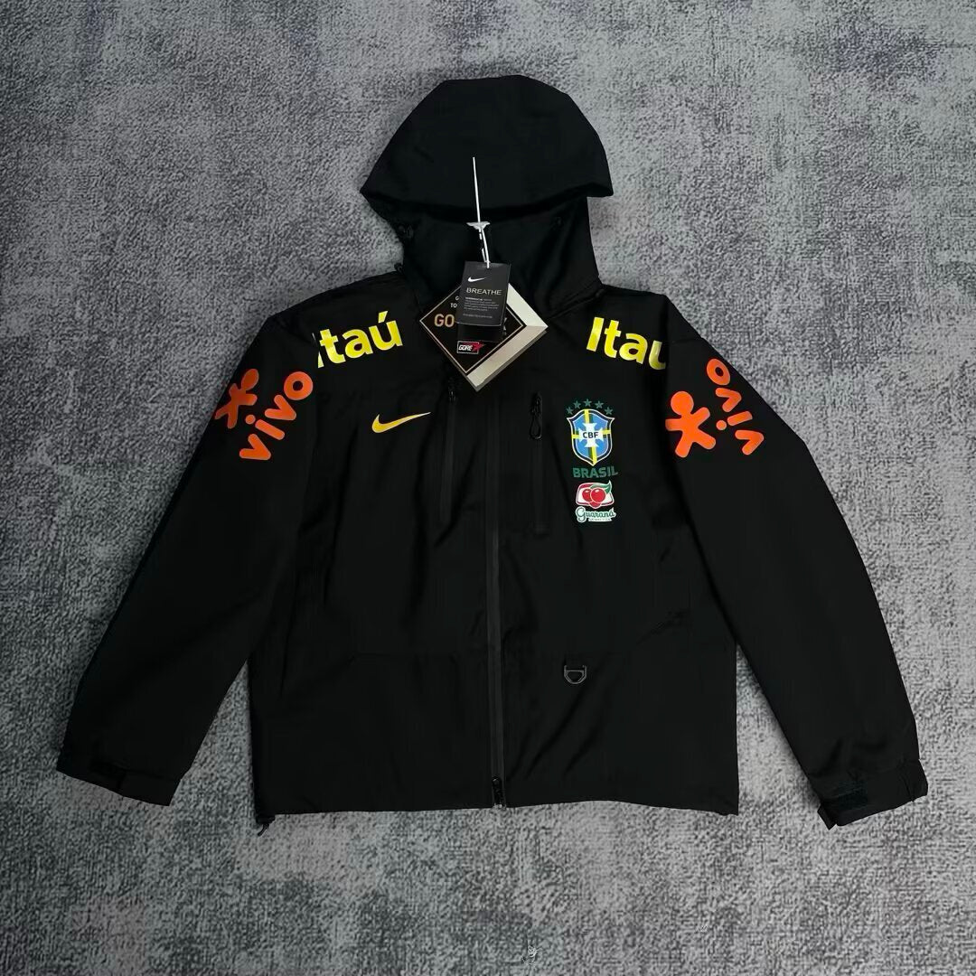 Nike Brazil Windbreaker Black
