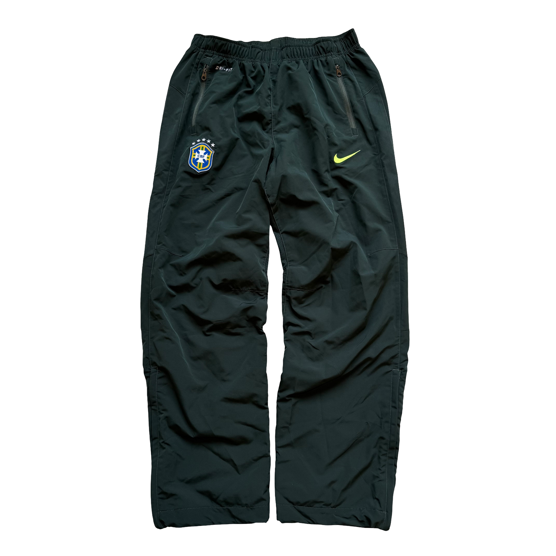 Nike Vintage Brazil Shell Suit Jogging Green