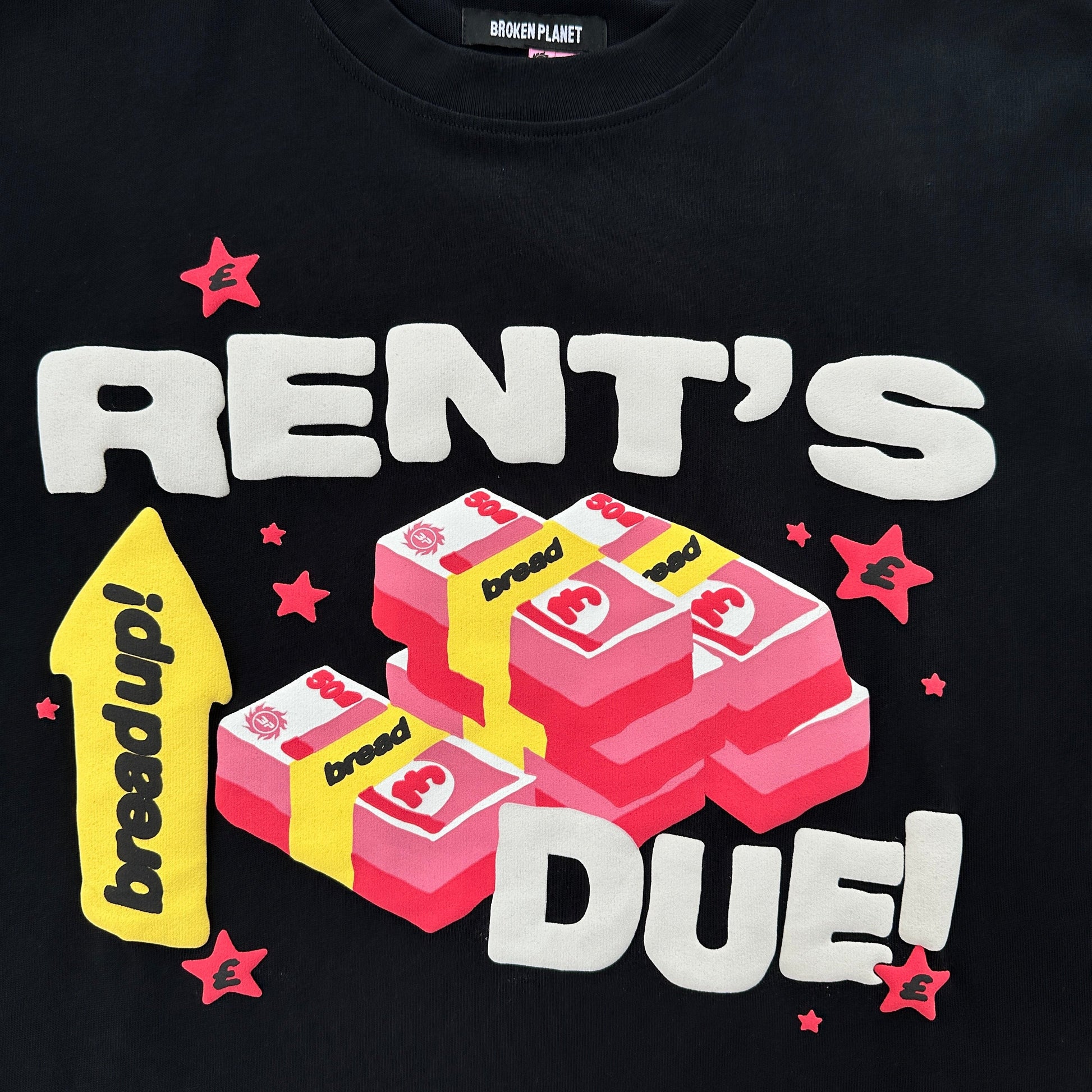 Broken Planet Rent's Due Tee Black