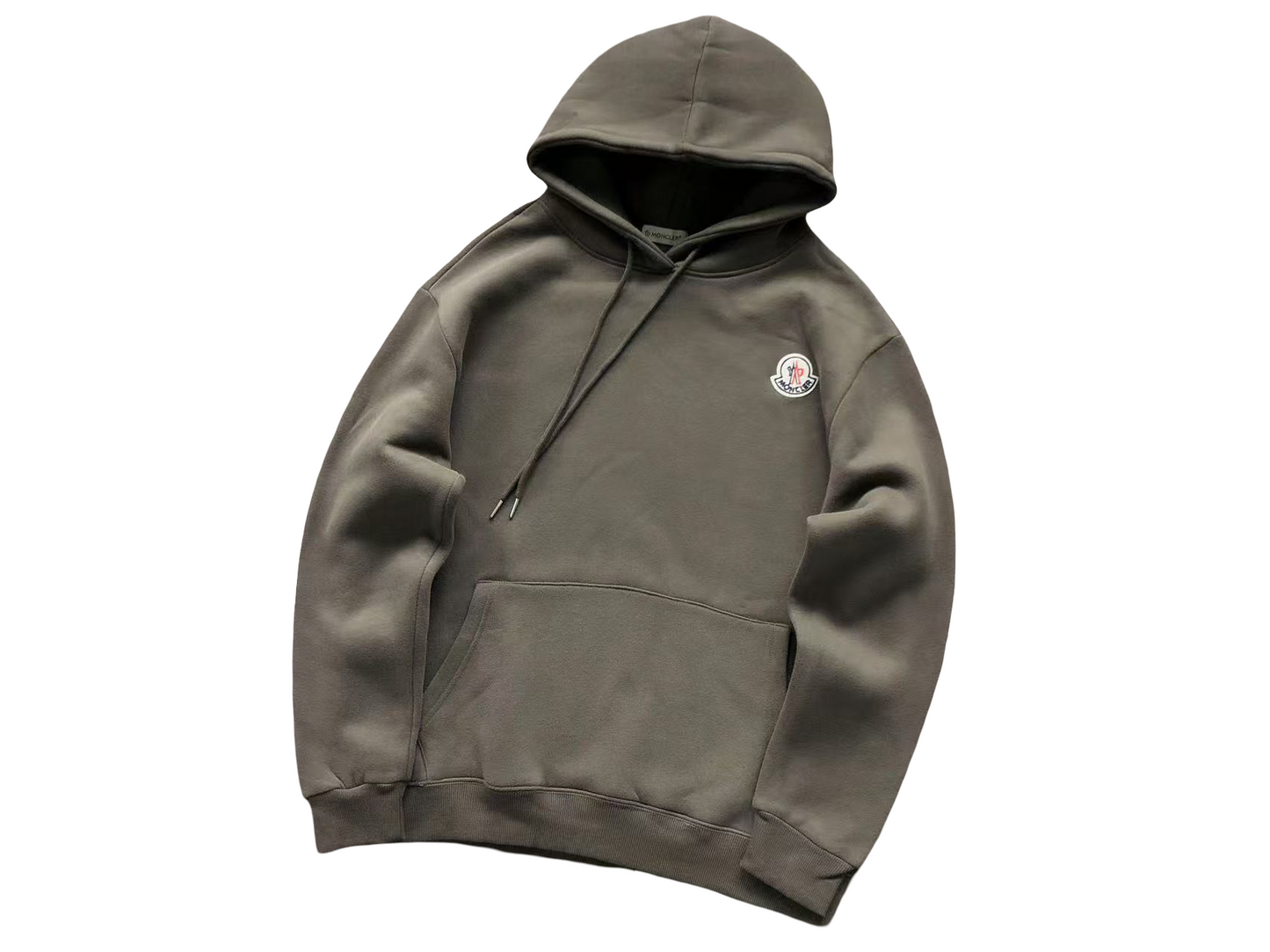 Moncler Basic Hoodie Khaki