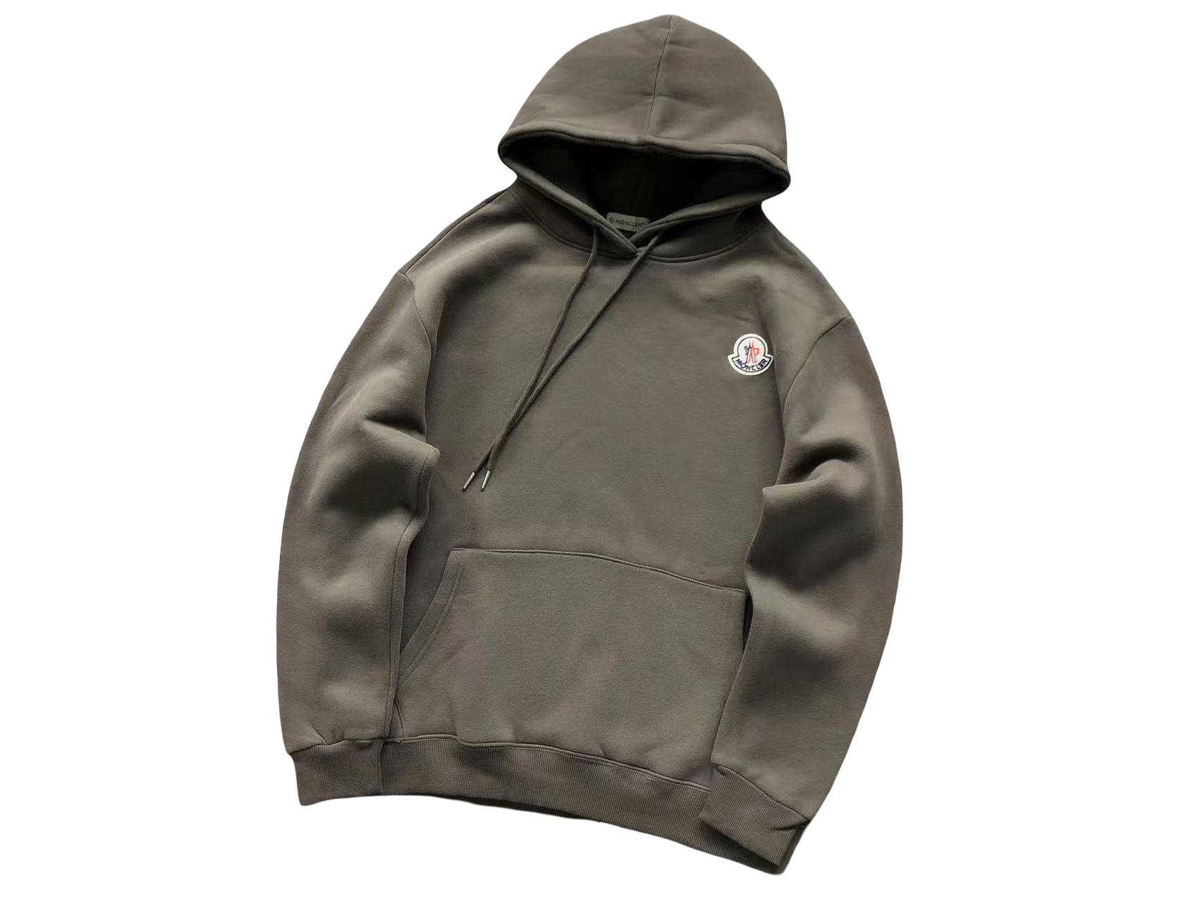 Moncler Basic Hoodie Khaki