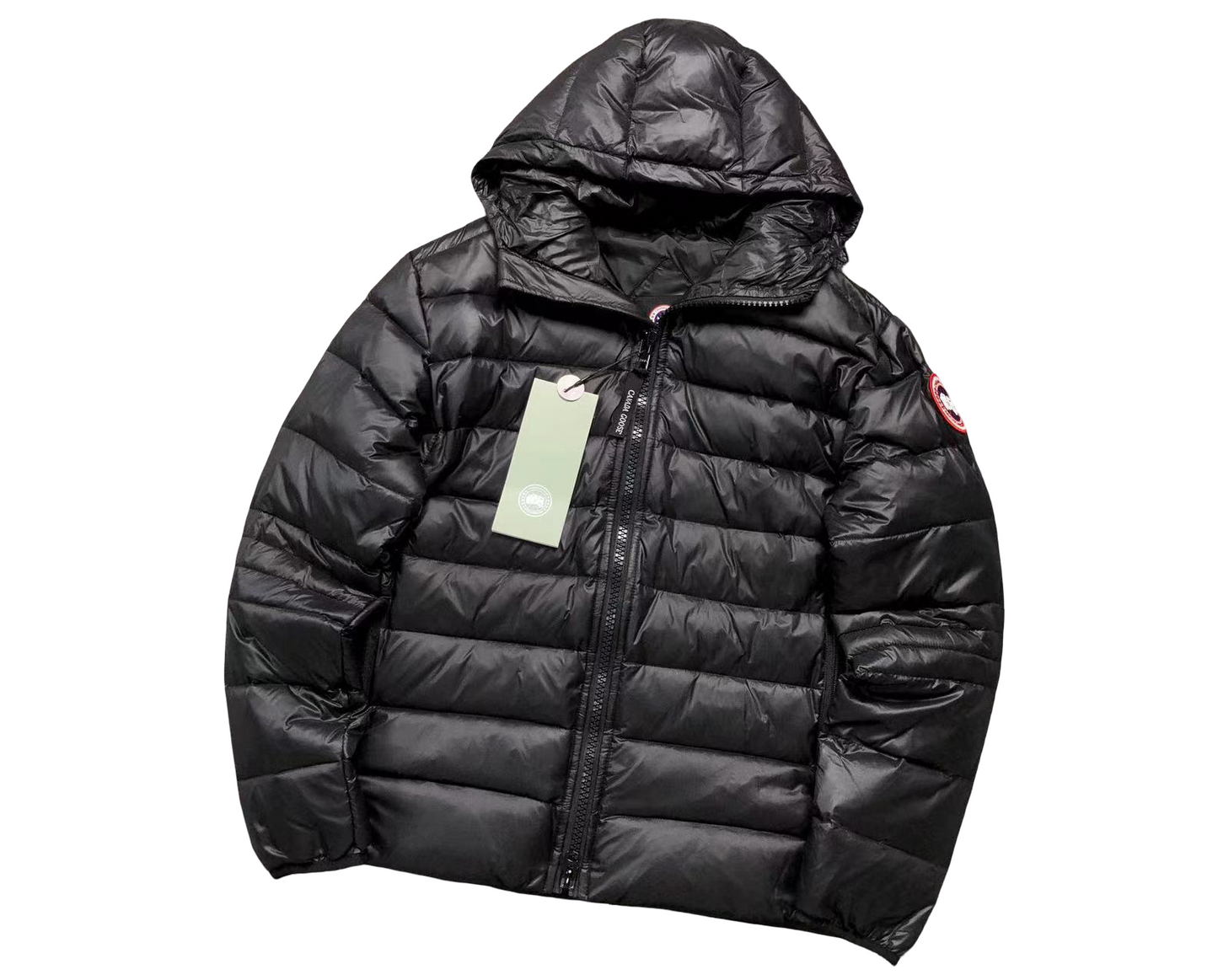 Canada Goose Crofton Slim Fit Down Jacket Black