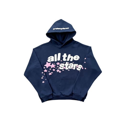 Broken Planet All The Stars Hoodie Deep Navy