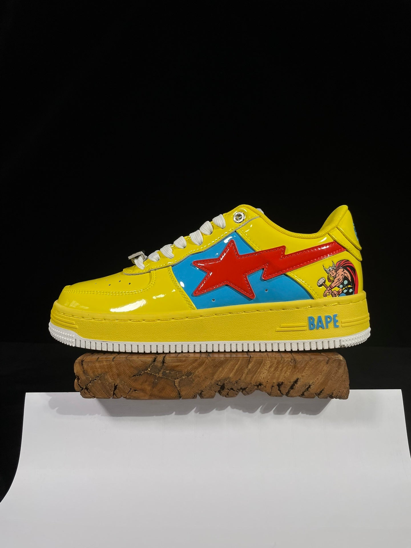 A Bathing Ape Bapesta Marvel Edition Thor