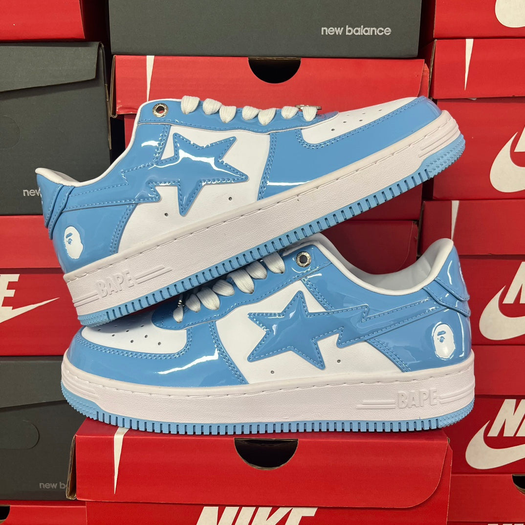 A Bathing Ape Bapesta White/Blue
