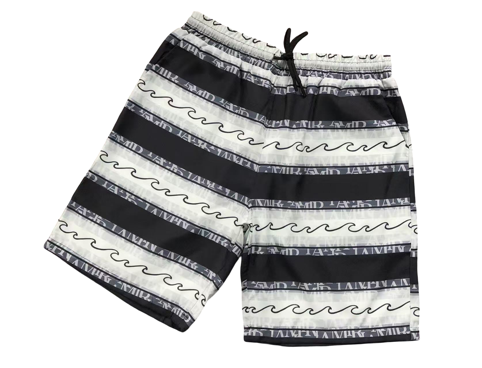 AMIRI Waves Short Set Black