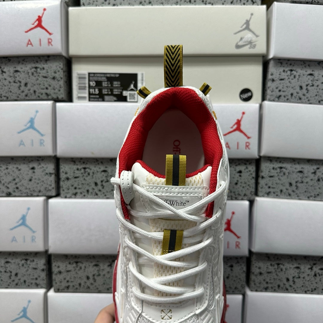 Off-White Be Right Back White Black Red