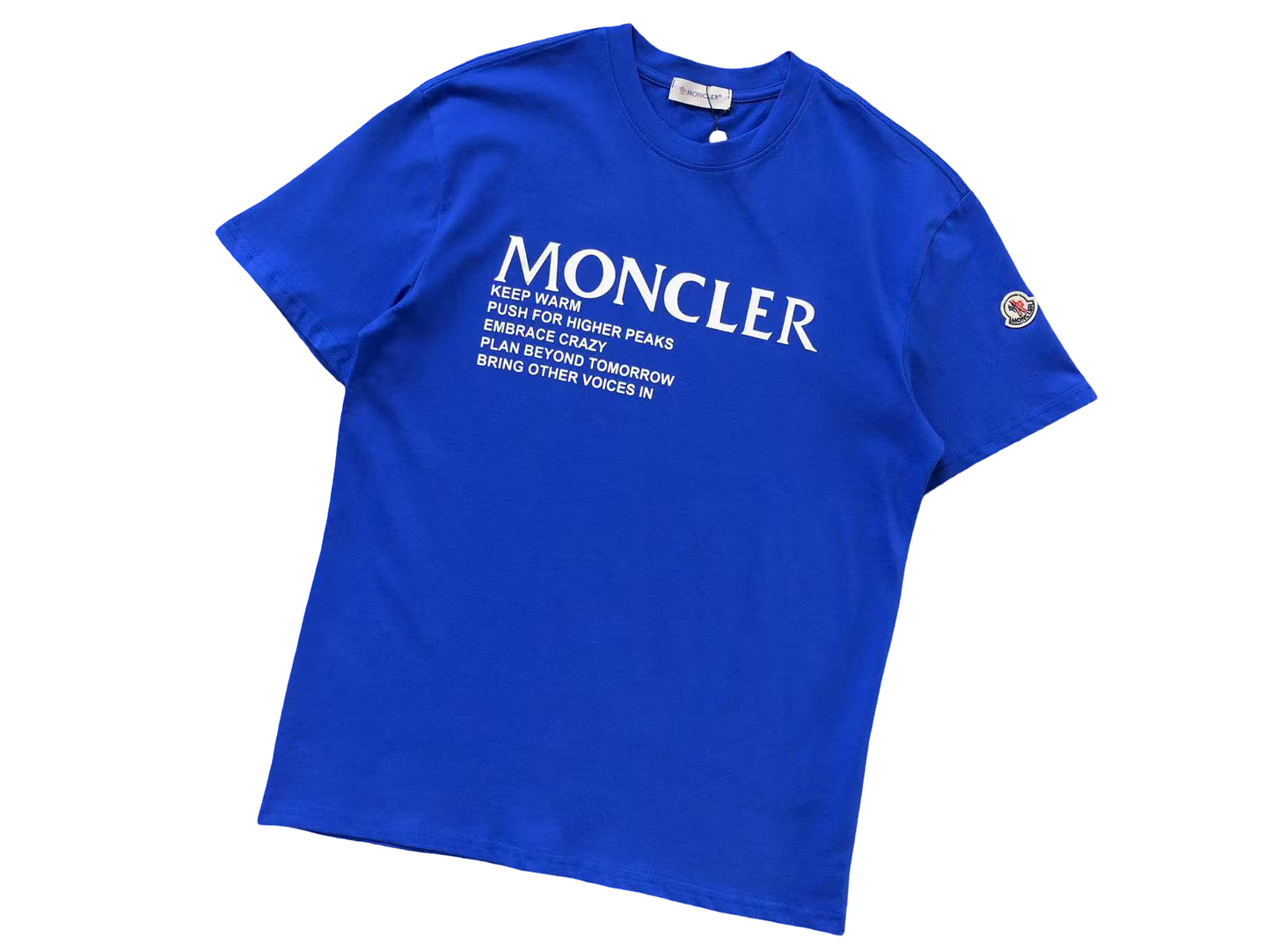 Moncler Citation Tee Blue
