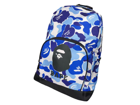 BAPE Baby Milo Camo Bag Blue