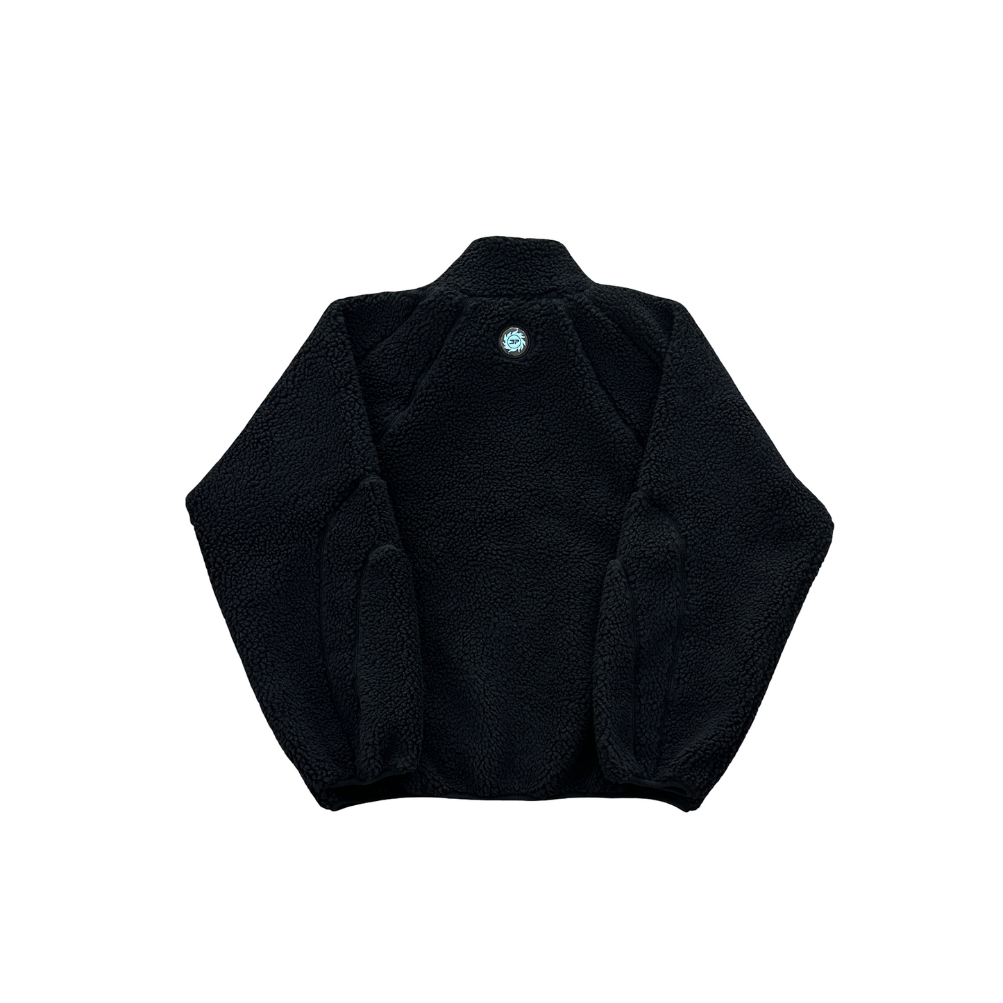 Broken Planet Sherpa Zip Hoodie Black