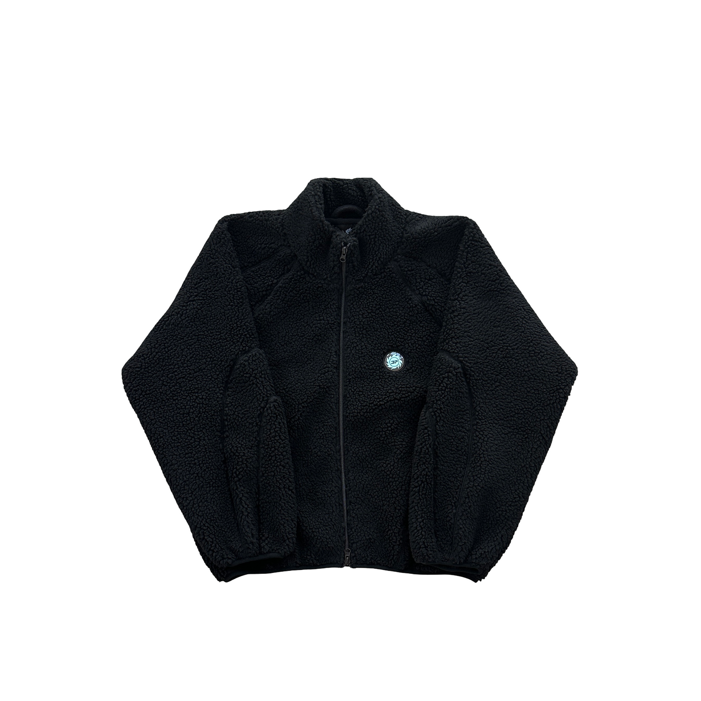Broken Planet Sherpa Zip Hoodie Black