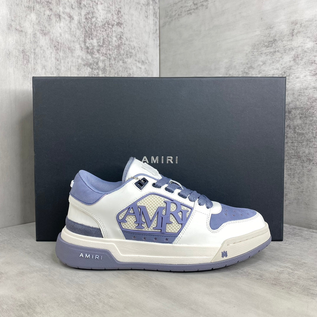 AMIRI Classic Low Lavender White