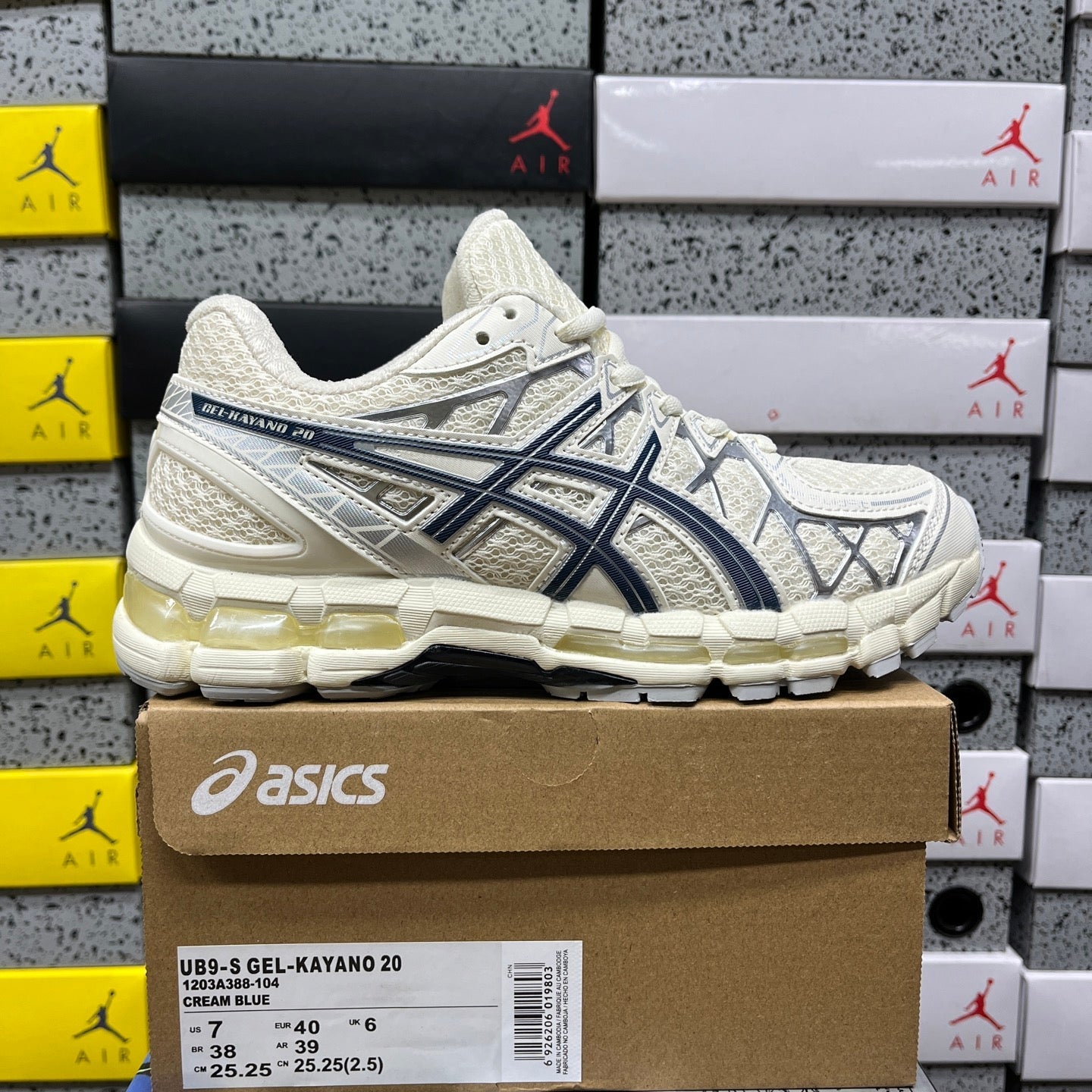 Asics Gel-Kayano 20 Cream Independence Blue