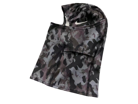 Nike Pro Hyperwarm Balaclava Camo Grey