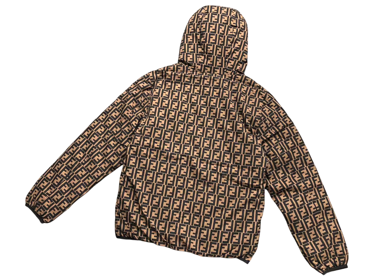 Fendi Reversible Puffer Jacket Black