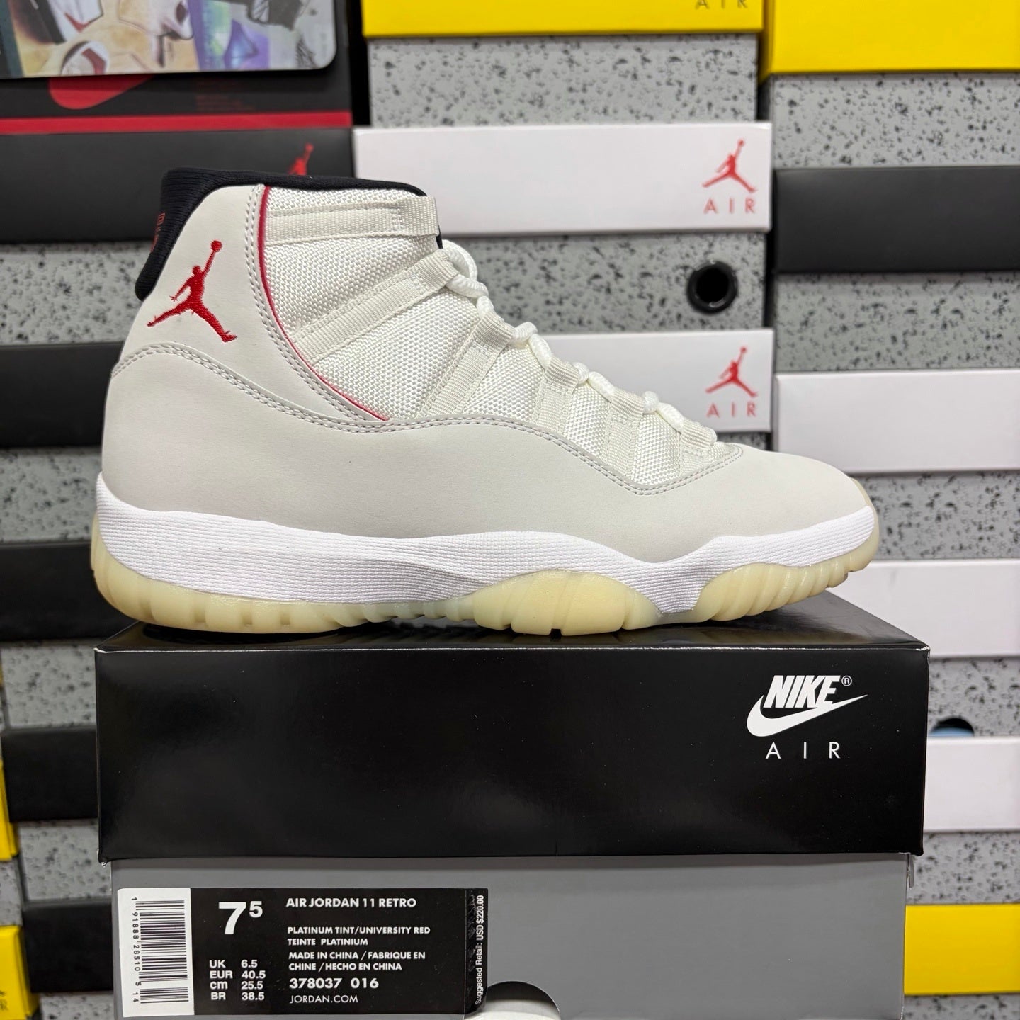 Jordan 11 Retro Platinum Tint