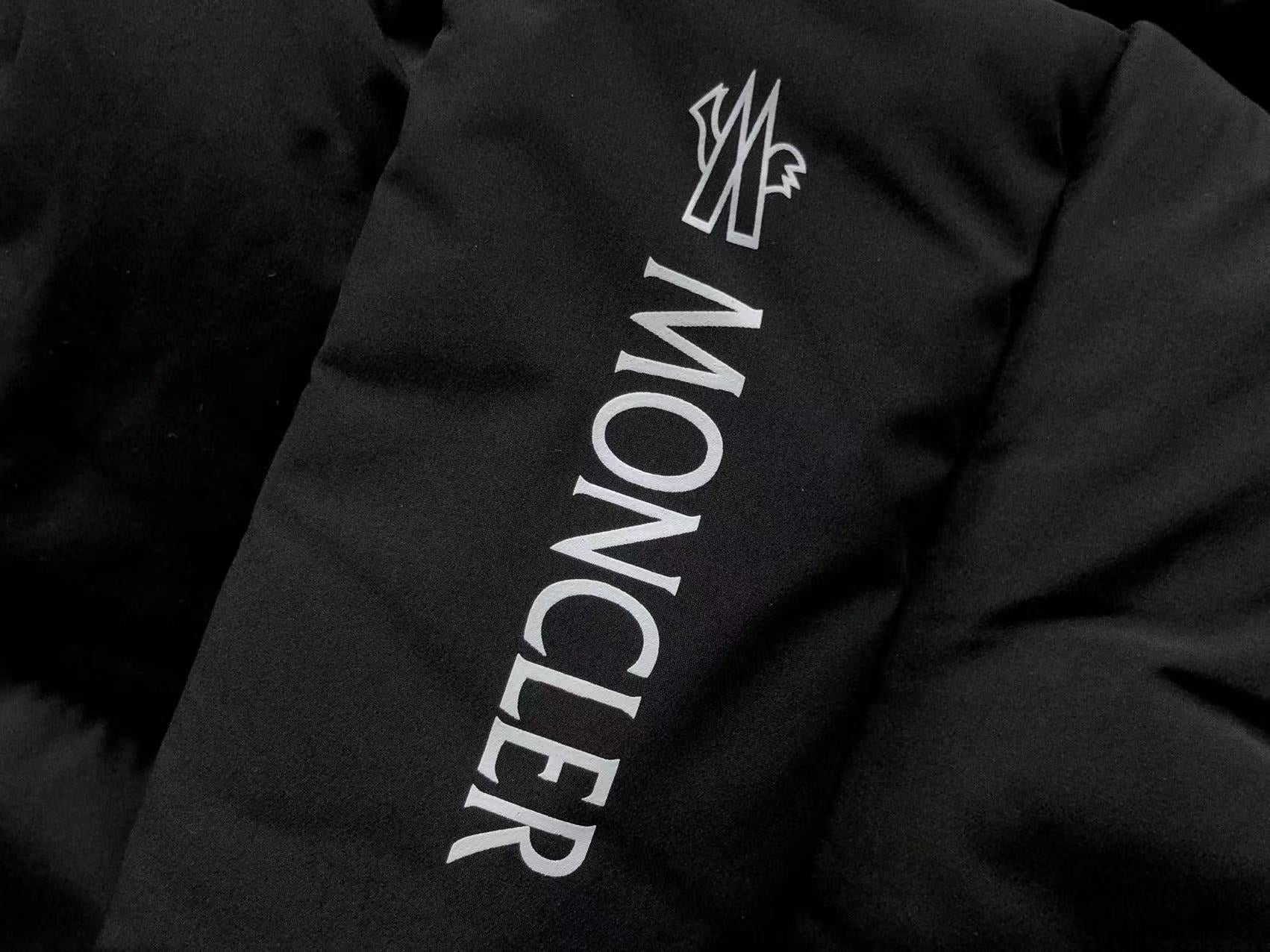 Moncler Technical Down Jacket Black