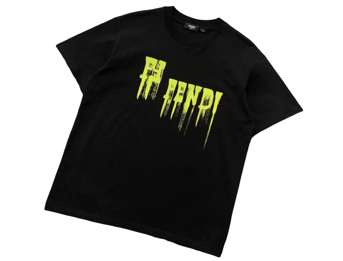 Fendi Graffiti Tee Black