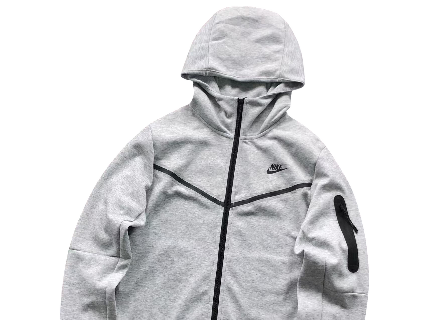 Nike Tech Fleece 2024 Zip Hoodie Grey