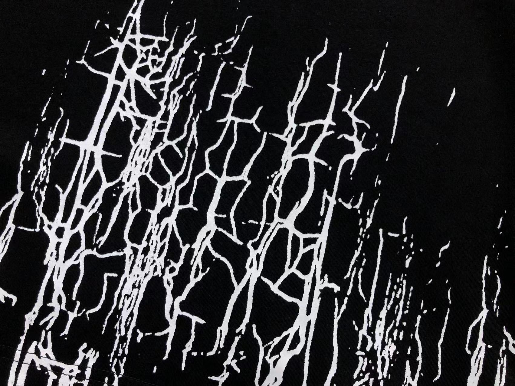 AMIRI Cracked Tee Black