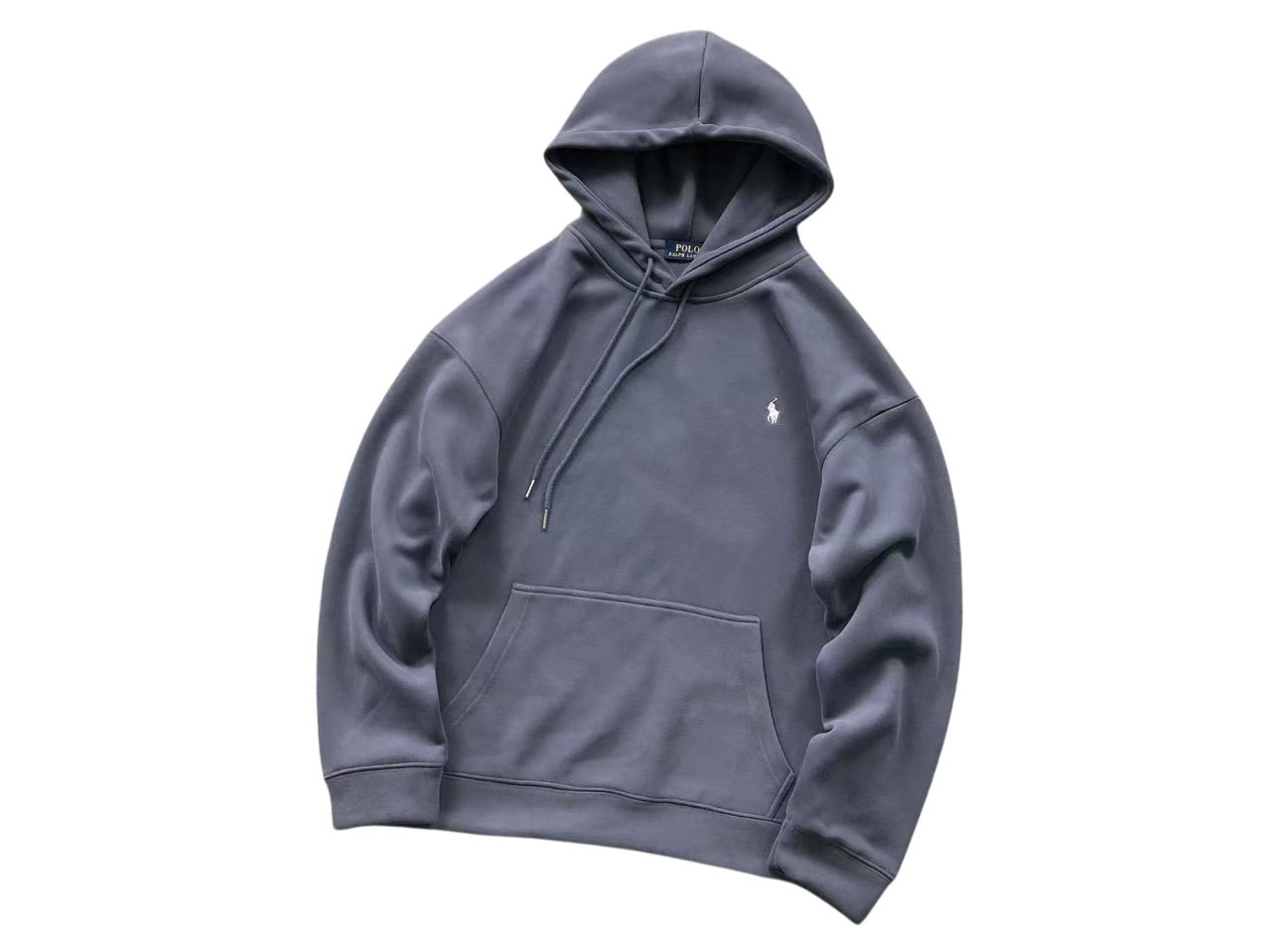 Ralph Lauren Classic Hoodie Blue/White