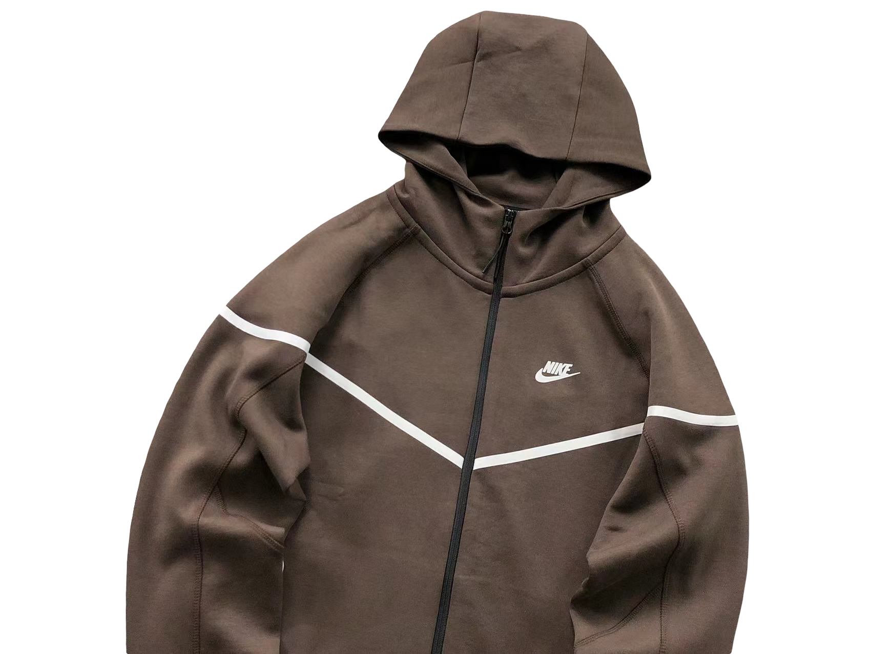 Nike Tech Fleece 2025 Zip Hoodie Brown