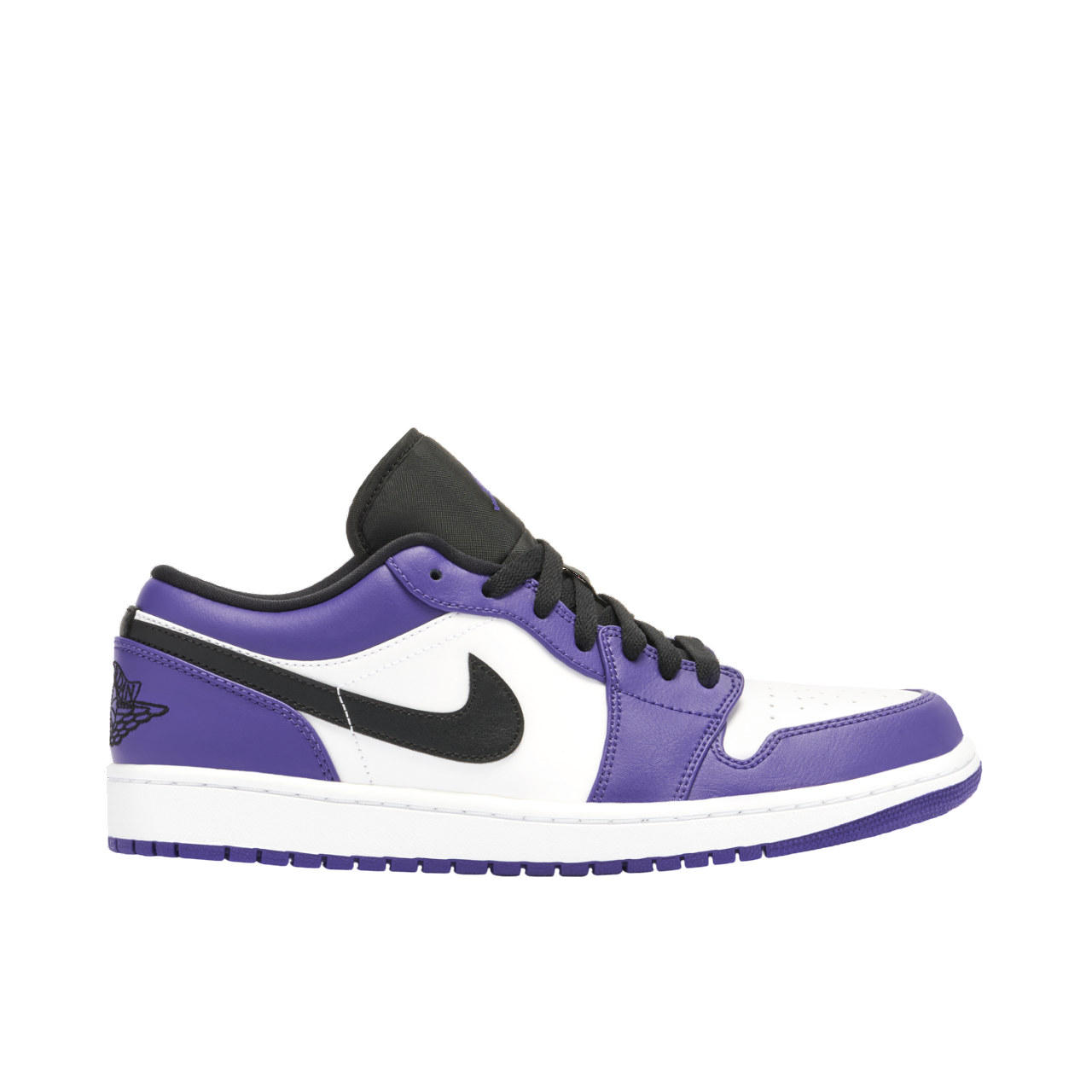 Jordan 1 Low Court Purple White